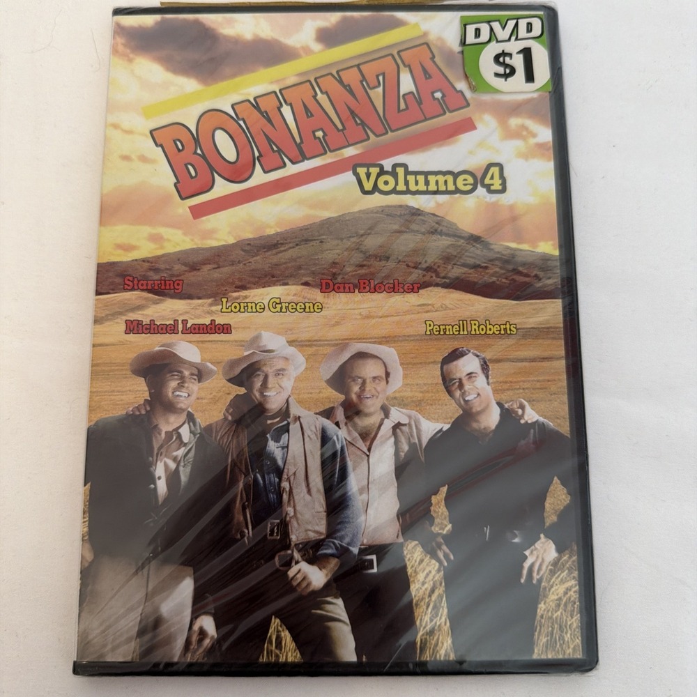 Bonanza DVD, Volume‎ 4 Brand New Sealed.